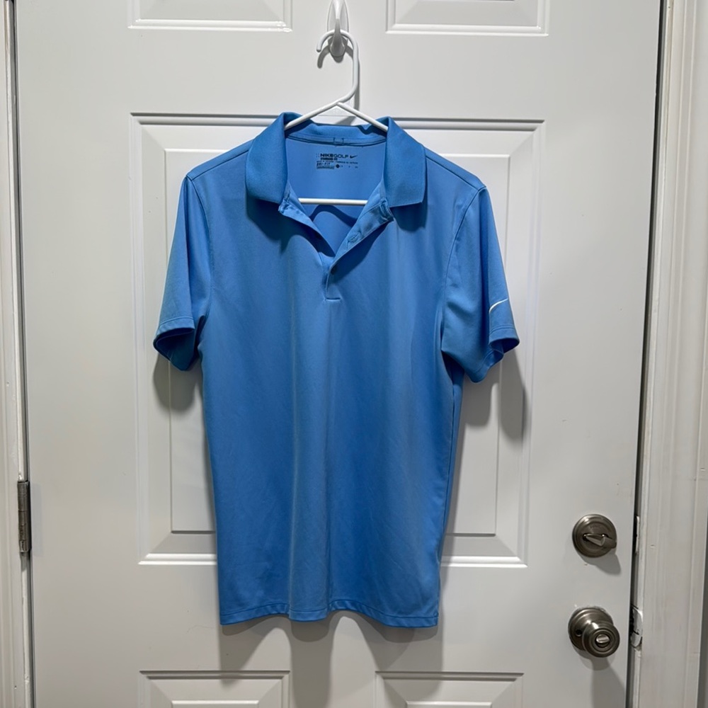 Nike Men's Blue Polo Shirt